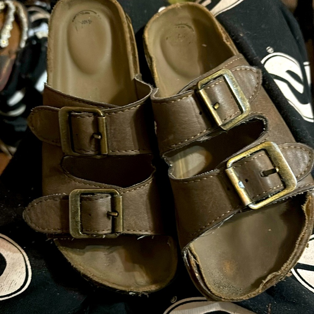 Brown sandals